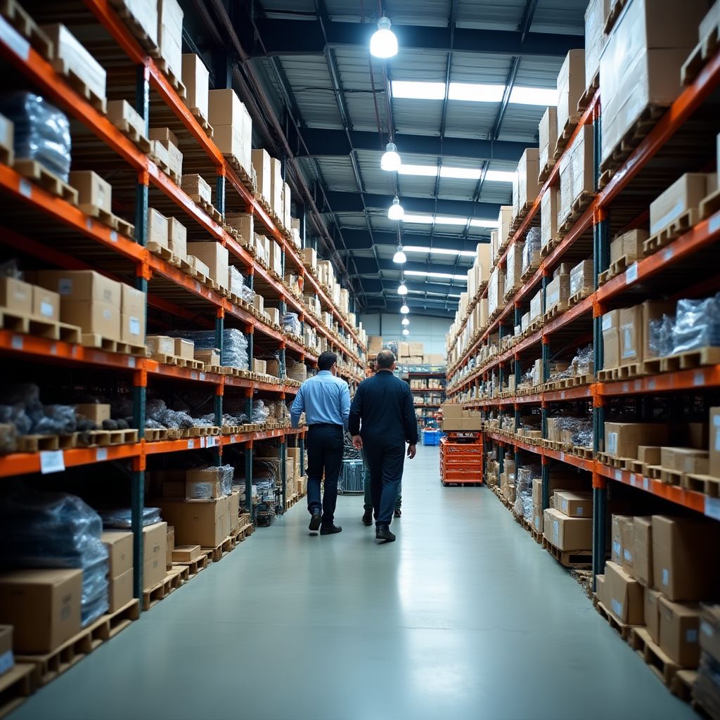 Stock de pièces détachées